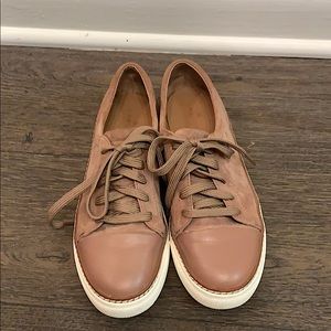 Calson Mauve Suede Low Top Seakers